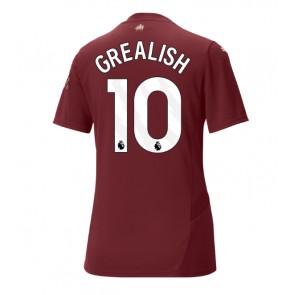 Billiga Manchester City Jack Grealish #10 Tredjeställ Dam 2024-25 Kortärmad